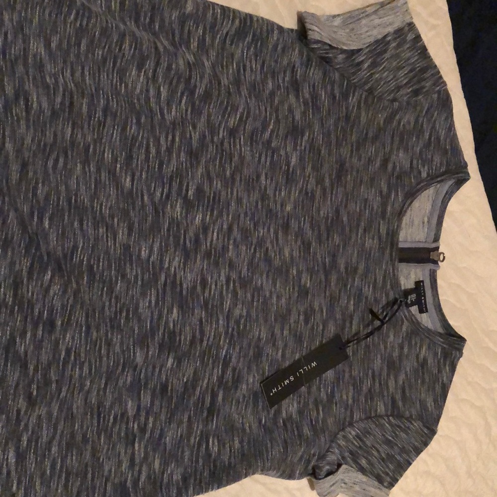 Scoop neck super soft navy dress!! NWT